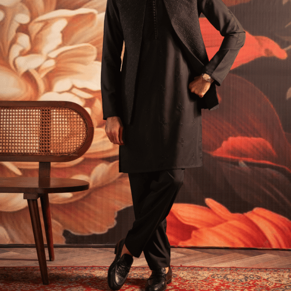 Lylatul Ardashir 3Pc Suit Embroidered Kurta Trouser