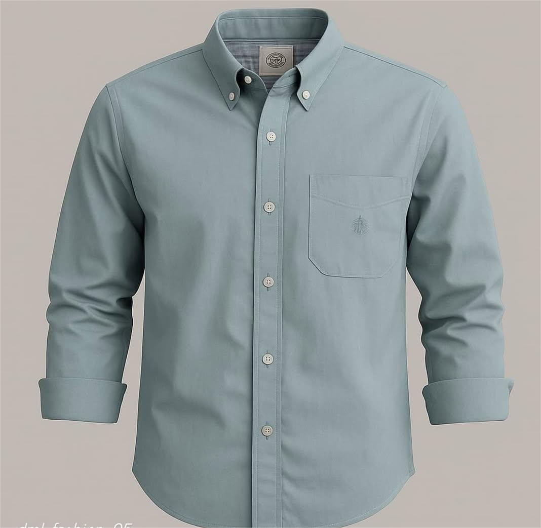 Lylatul Light Ash Cotton Shirt Timeless Style Meets Everyday Ease Lylatul Light Ash Cotton Shirt Timeless Style Meets Everyday Ease
