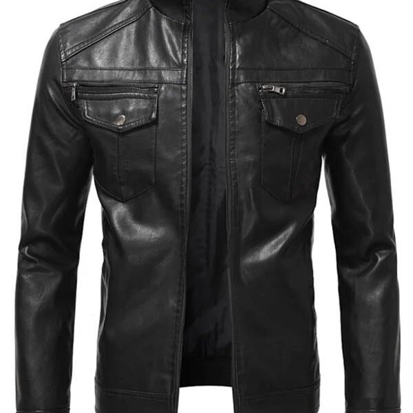 Lylatul Mens A2 Aviator Pilot Brown Bomber Jacket